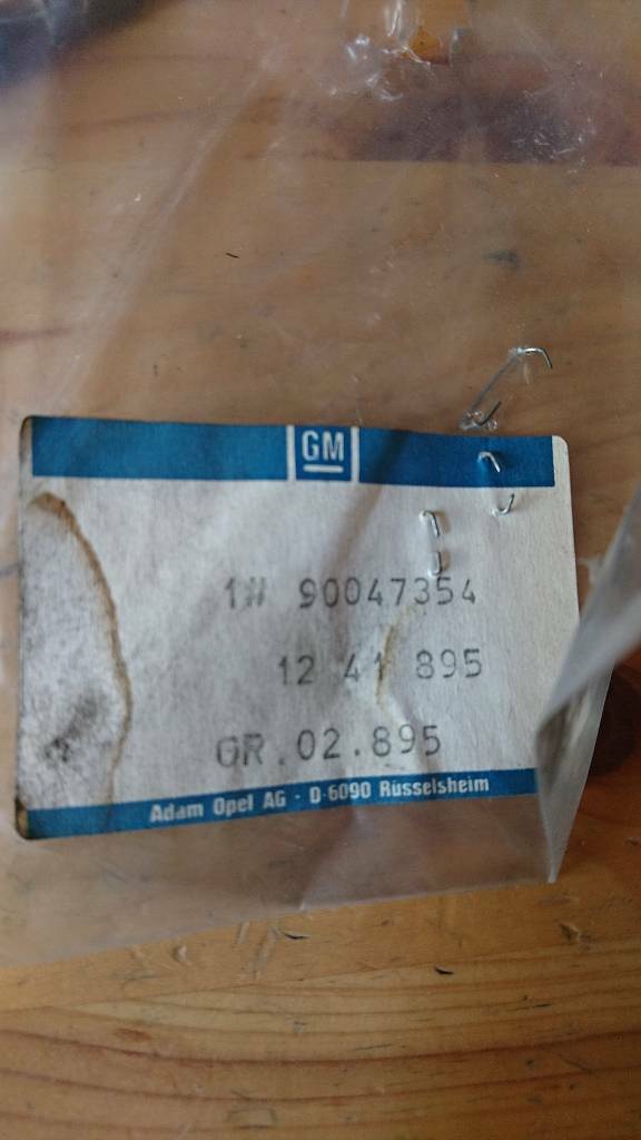 Original GM Opel Rekord E Lenkstockschalter Scheibenwischer vorne Neu