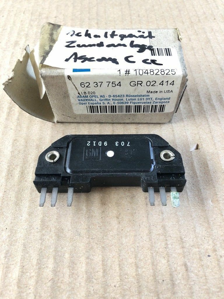 Original GM Opel Ascona C CC Schaltgerät Zündanlage *NEU*