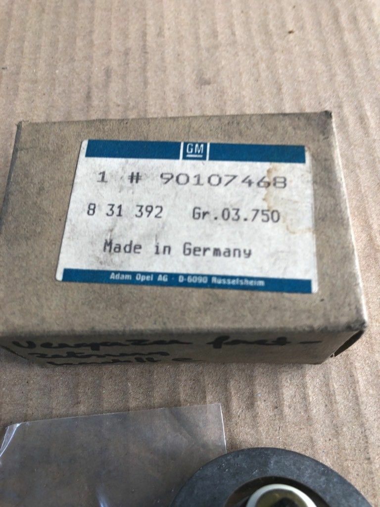 Original GM Opel Kadett E Vergaser Fortsetzung *NEU*