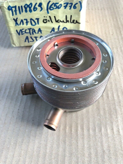 Original GM Opel Vectra A B Astra F Öl Kühler *NEU*