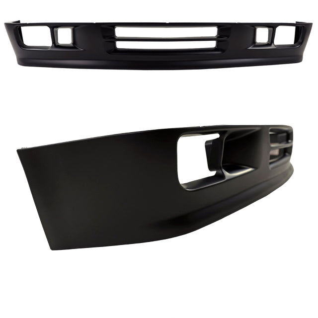 Exklusiv Sport Stoßstange Frontspoiler vorne oben + unten passt für BMW E30 ab 1985-1994 auch M-Technik II in Wunschfarbe ...