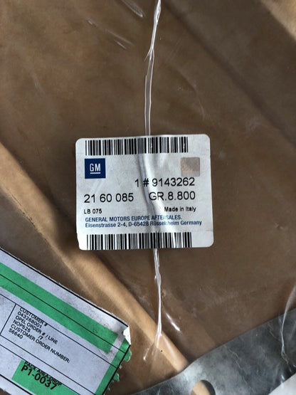 Original GM Opel Vectra B Heckstoßstange Aufkleber *NEU*