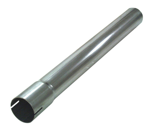 Friedrich Motorsport 2" 500mm Auspuffrohr mit Muffe aluminierter Stahl