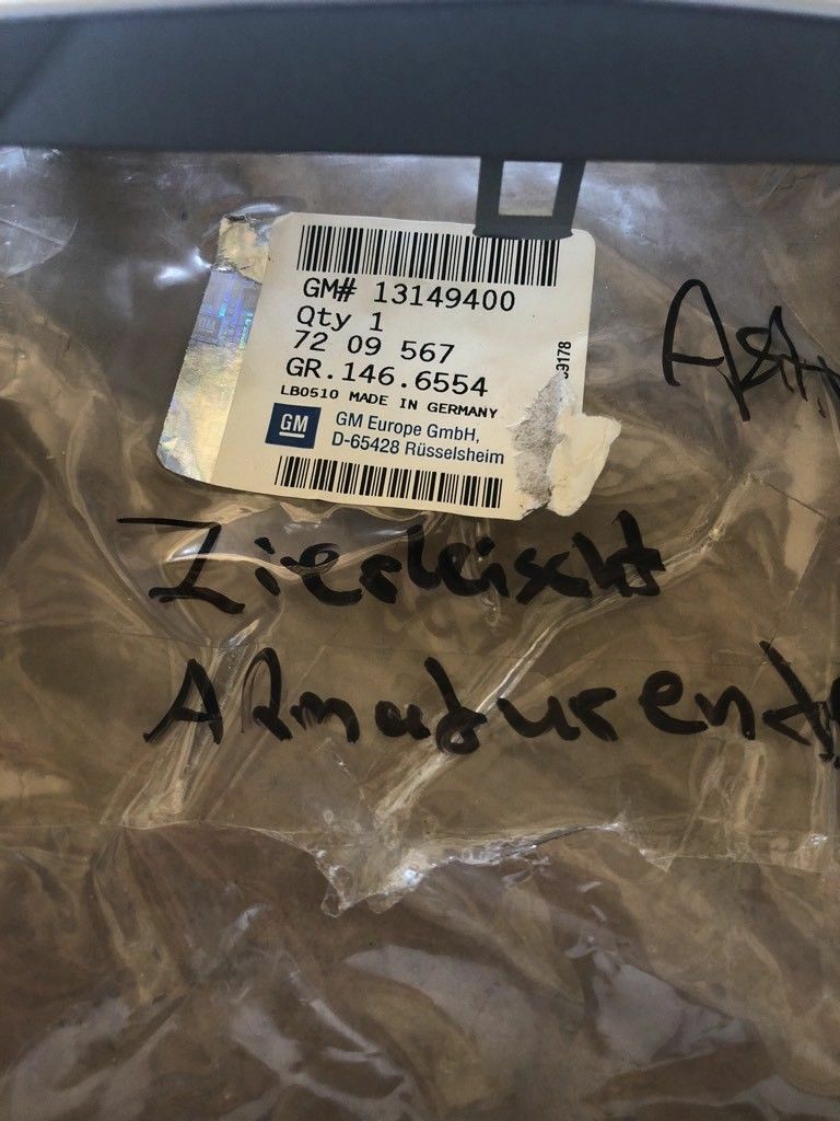 Original GM Opel Astra H Zierleiste Armaturentafel Neu