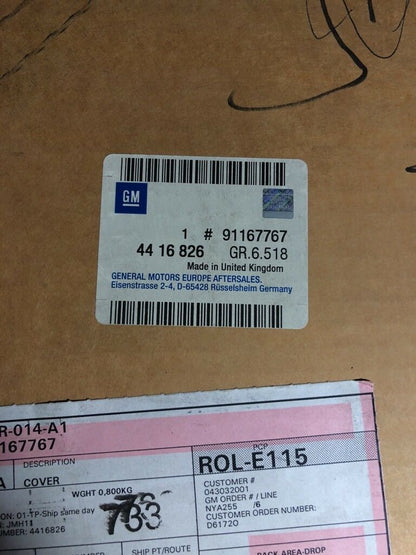 Original GM Opel Vivaro Traffic Lenkrad Verkleidung *NEU*