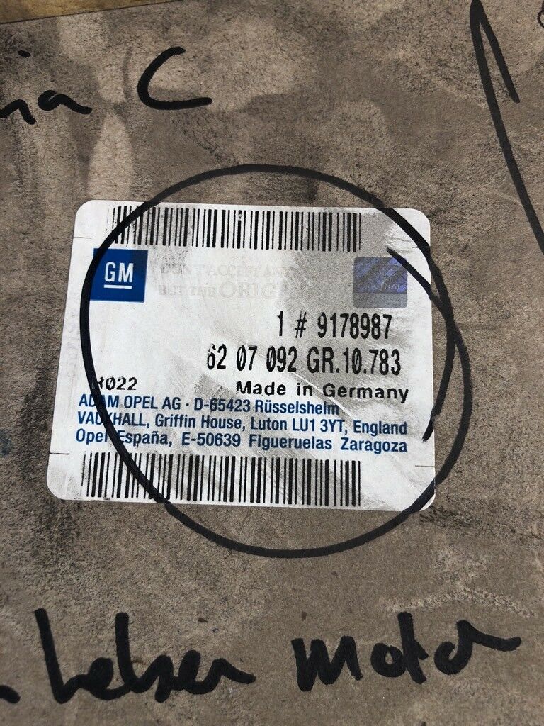 Original GM Opel Vectra C Fensterhebermotor vorne rechts *NEU*