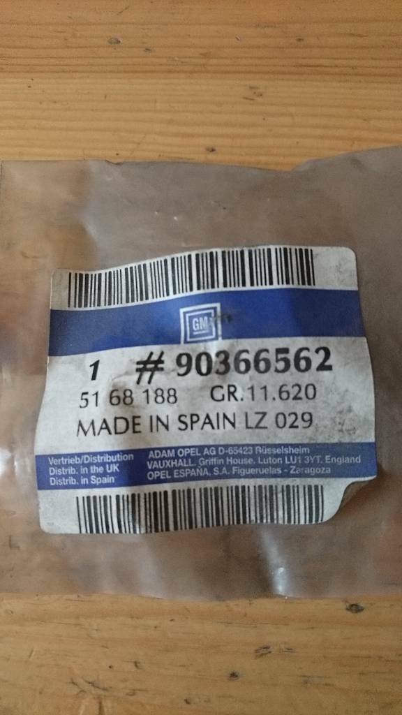 Agila Corsa Tigra Blende Verriegelung Rücksitzbank Neu Original GM