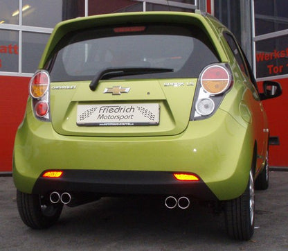 Friedrich Motorsport Duplex Sportendschalldämpfer Chevrolet Spark