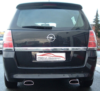 Friedrich Motorsport Duplex Sportendschalldämpfer Opel Zafira B