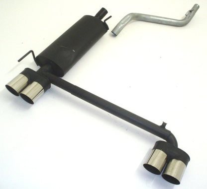 Friedrich Motorsport Duplex Sportendschalldämpfer aluminierter Stahl