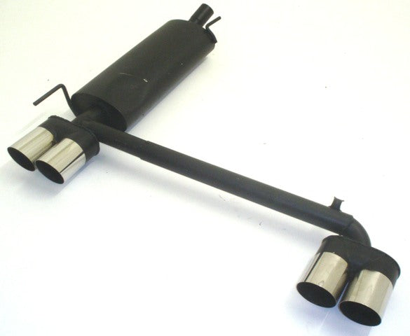 Friedrich Motorsport Duplex Sportendschalldämpfer aluminierter Stahl