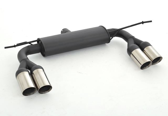 Friedrich Motorsport Duplex Sportendschalldämpfer aluminierter Stahl