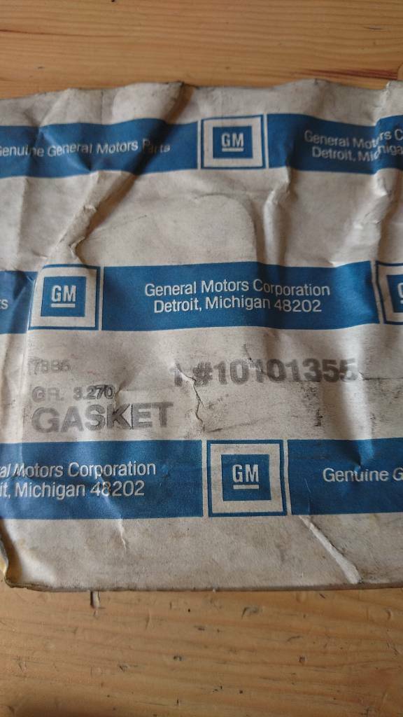 Opel Youngtimer Oldtimer Ansaugkrümmer Dichtung 2.5 GM 10101355