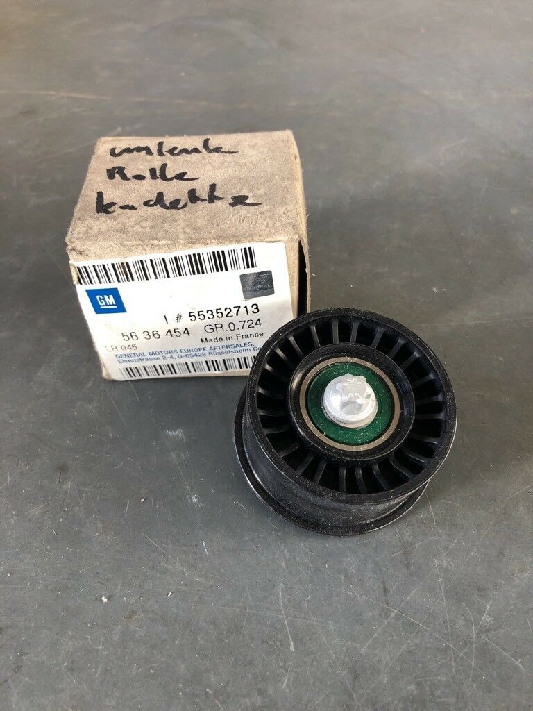Original GM Opel Kadett E Umlenkrolle *NEU* 55352713