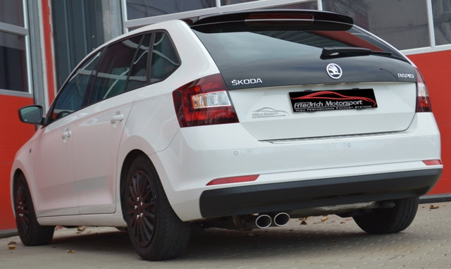 Friedrich Motorsport Sportendschalldämpfer Skoda Rapid Spaceback NH