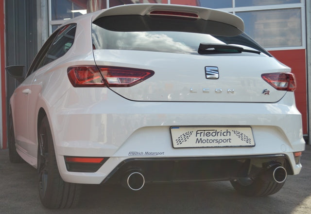 Friedrich Motorsport Duplex Sportendschalldämpfer Seat Leon 5F