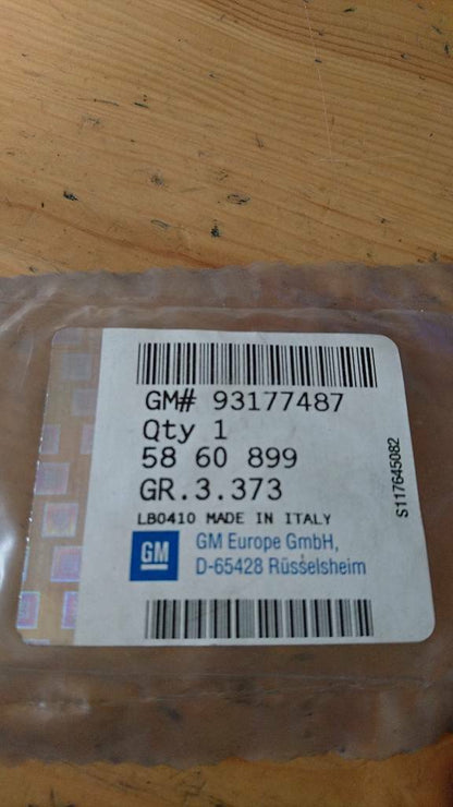 Agila Corsa Meriva Tigra Dichtung Ölrücklaufleitung Turbolader GM