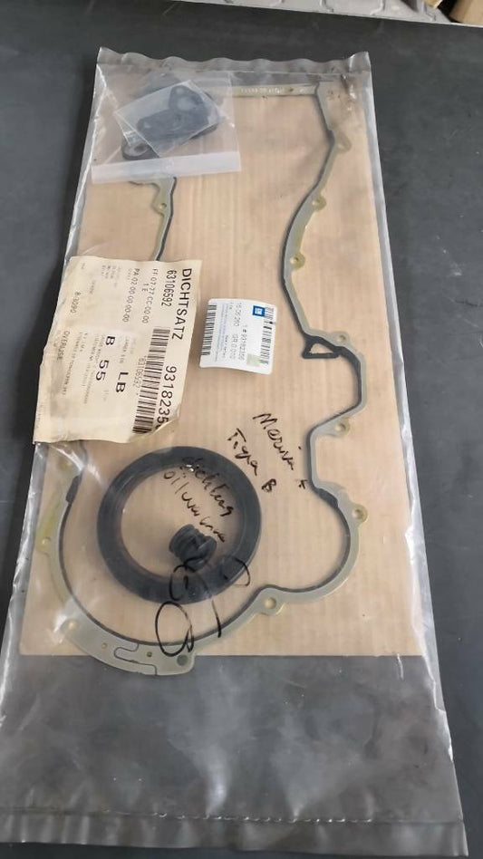 Opel Meriva A Tigra B Dichtungsatz Kurbelgehäuse neu original GM