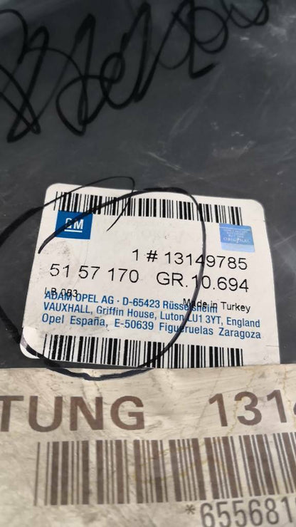 Opel Signum Dichtung Türe Hinten Links oder Rechts Neu Original