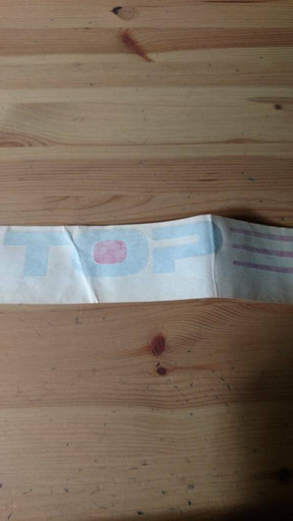 Kadett E Schriftzug "TOP" links rot neu original GM