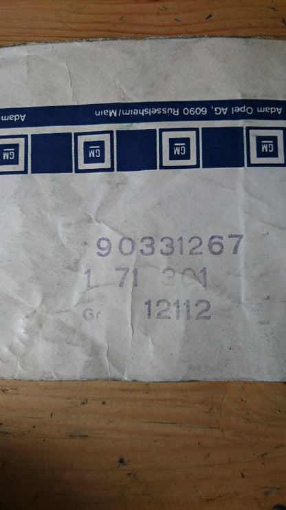 Kadett E Schriftzug "TOP" links rot neu original GM