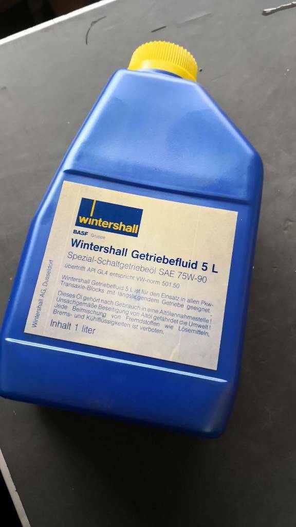 Wintershall Getriebefluid 5 L 75W-90 Menge 1 Liter