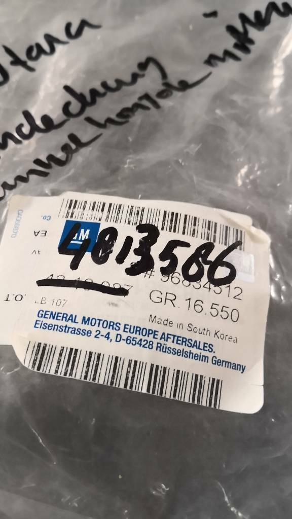 Original GM Opel Antara Abdeckung Tunnel Neu