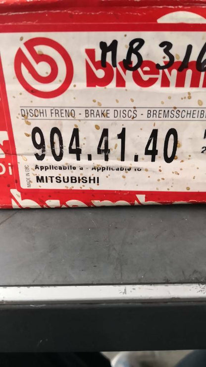 Mitsubishi Colt 2 1.5 gtx Brembo Bremsscheiben Vorne Neu Original