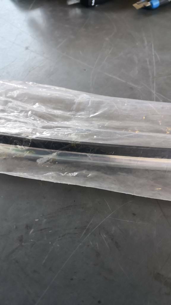 Opel Vectra A Zierleiste Chrom Seitlich Stoßstange Vorne Neu Original