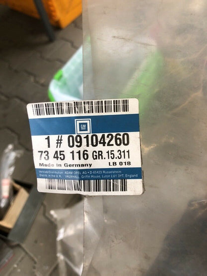 Opel Astra G Zafira A Abdeckung Kofferraum NEU Original GM