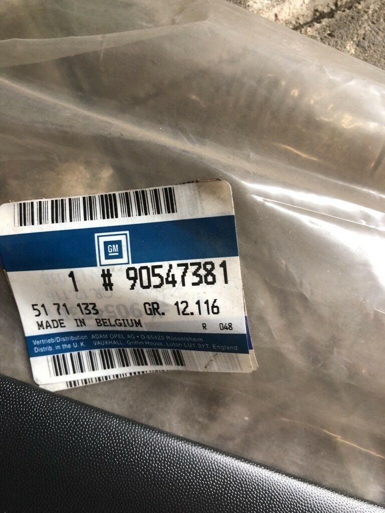 Opel Corsa B Tigra A Zierleiste hinten rechts neu original GM