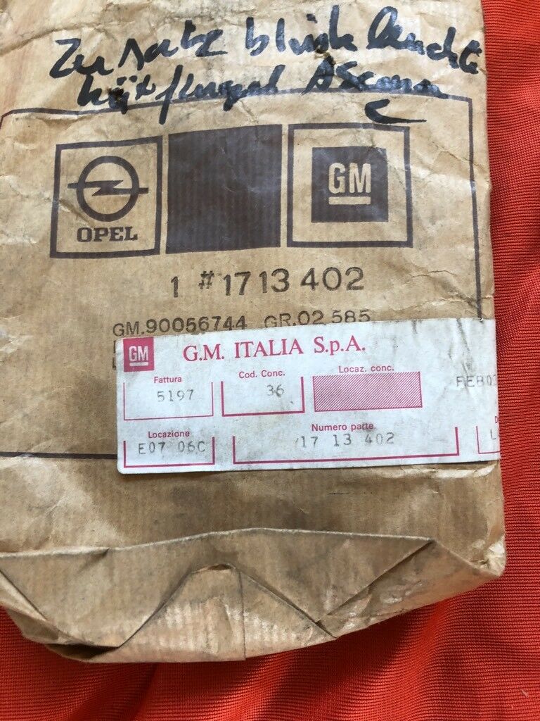 Opel Ascona C Seitenblinker Neu Original GM