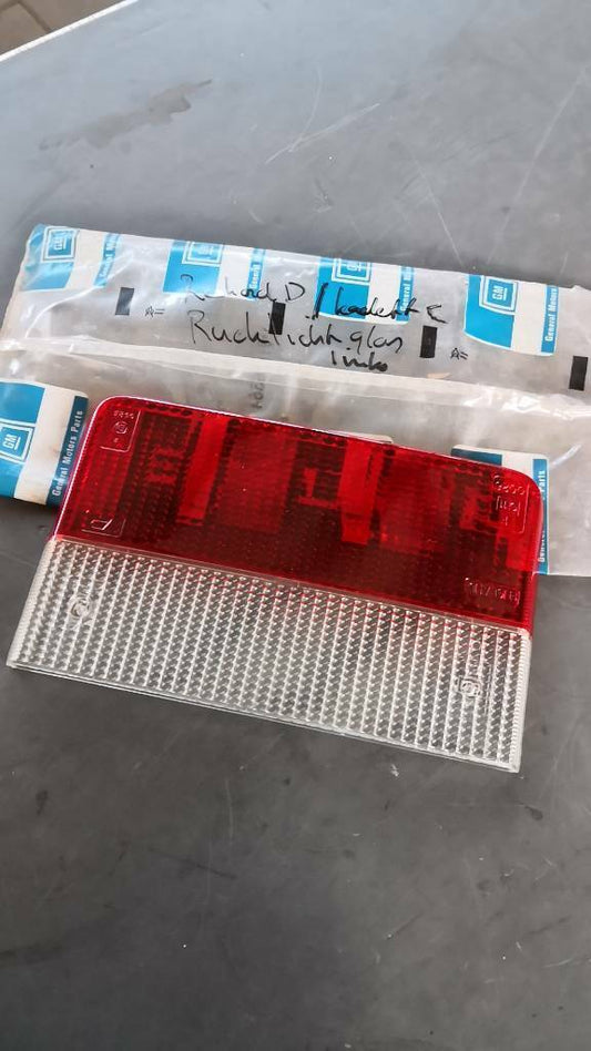 Opel Rekord D Glas Rückleuchte Links Neu Original GM