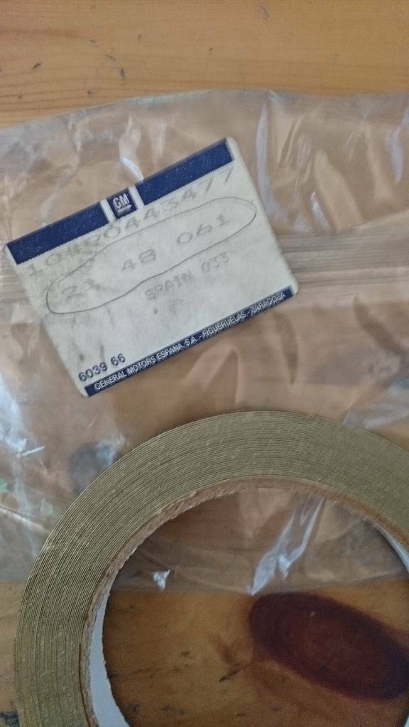 Corsa A Farbstreifen Türkis 10m Neu Original GM