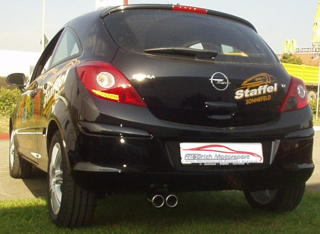 Friedrich Motorsport Gr.A Anlage  Opel Corsa D