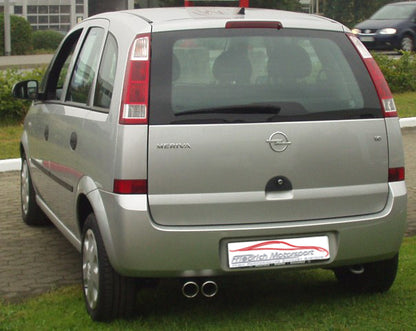 Friedrich Motorsport Gr.A Anlage  Opel Meriva