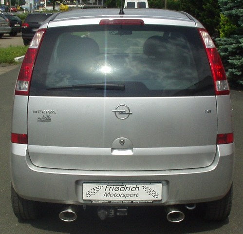Friedrich Motorsport Gr.A Duplexanlage Opel Meriva