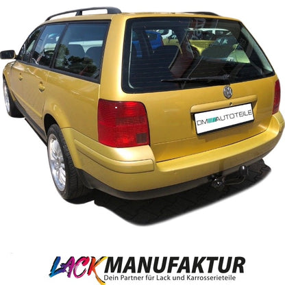 Set Lackiert VW Passat B5 Variant Stoßstange hinten Bj 97-00 grundiert ohne PDC