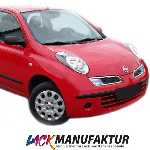 Set Lackiert Nissan Mikra K12 Frontstoßstange Bj 05-10 für NSW lackierfähig