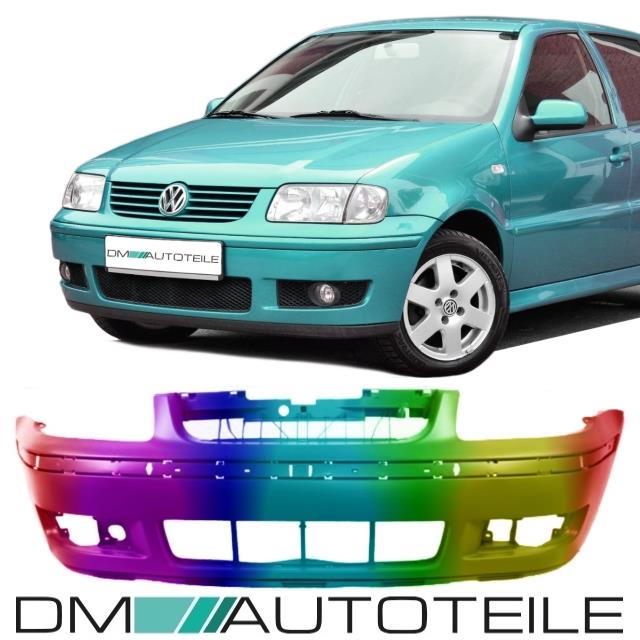 LACKIERT Ersatz Front Stoßstange vorne für VW Polo 6N2 bj 1999-2001 Facelift