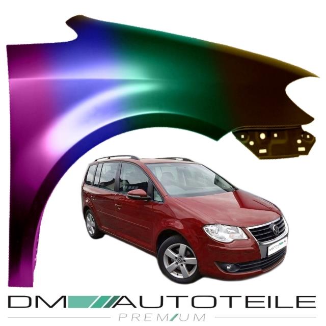 LACKIERT für VW Touran Facelift ab 2006 Kotflügel Vorne Rechts Beifahrerseite