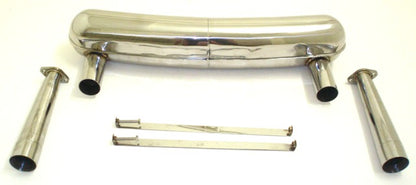 Friedrich Motorsport Duplex Sportendschalldämpfer Edelstahl