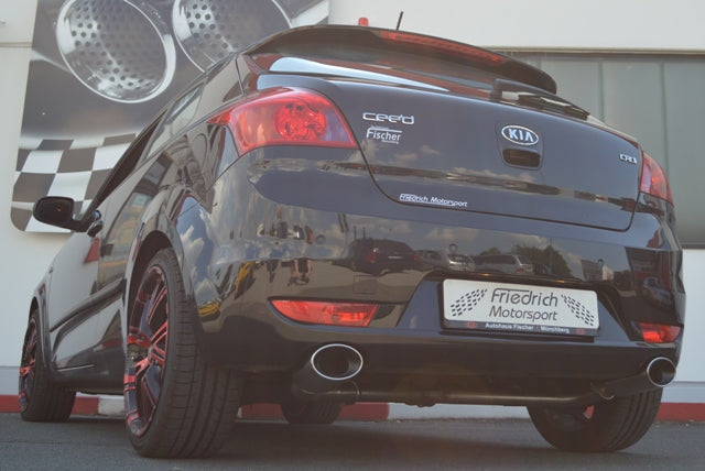 Friedrich Motorsport Duplex Sportendschalldämpfer KIA Pro_Cee d (ED)
