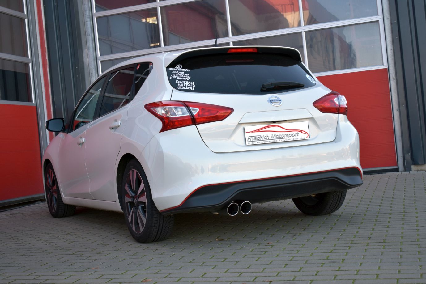 Friedrich Motorsport Sportendschalldämpfer Nissan Pulsar C13