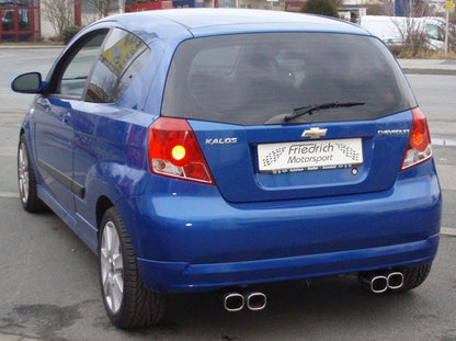 Friedrich Motorsport Duplex Sportendschalldämpfer Chevrolet Kalos