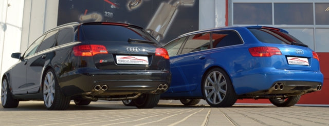 Friedrich Motorsport Duplex Sportendschalldämpfer Audi S6 4F Quattro