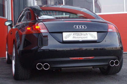 Friedrich Motorsport 76mm Duplex-Sportendschalldämpfer Audi TT 8J Frontantrieb