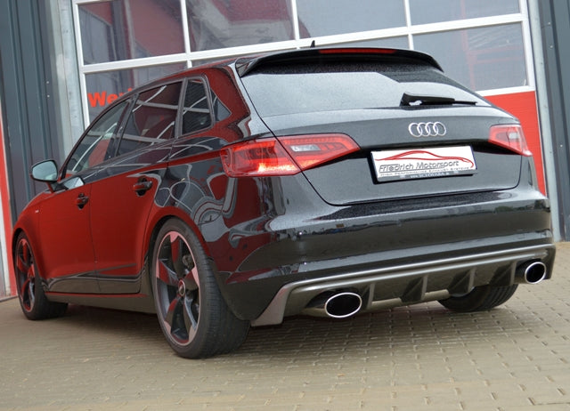 Friedrich Motorsport Duplex Sportendschalldämpfer Edelstahl