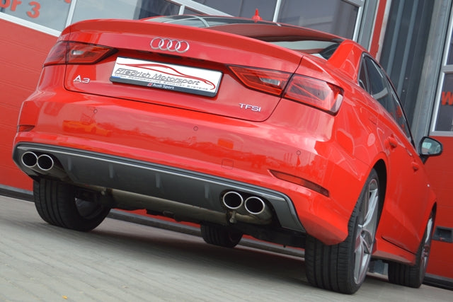 Friedrich Motorsport Duplex Sportendschalldämpfer Audi A3 8V Limousine Frontantrieb