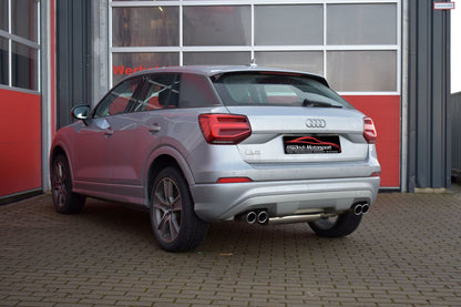 Friedrich Motorsport Duplex-Sportendschalldämpfer Audi Q2 GA Frontantrieb